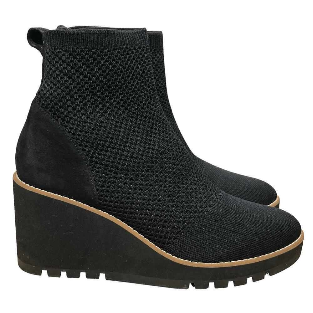 Eileen Fisher London Recycled Stretch Knit Bootie /Size-8